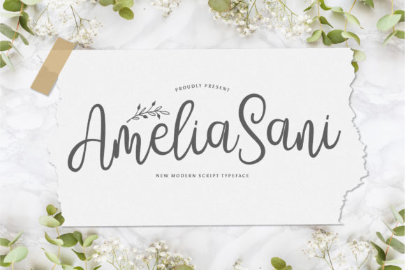 Amelia Sani: A Handwritten Font for Makers