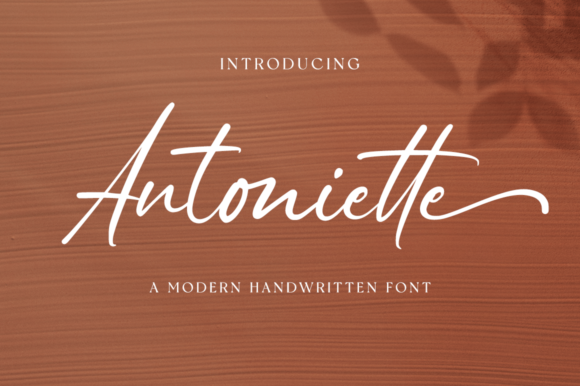 Antoniette: A Script Font for Elegant Campaigns
