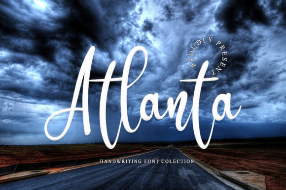 Atlanta Font: A Handwritten Typeface for Brands