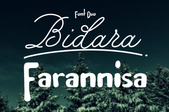 Bidara Farannisa: A Modern Script Font for Marketers