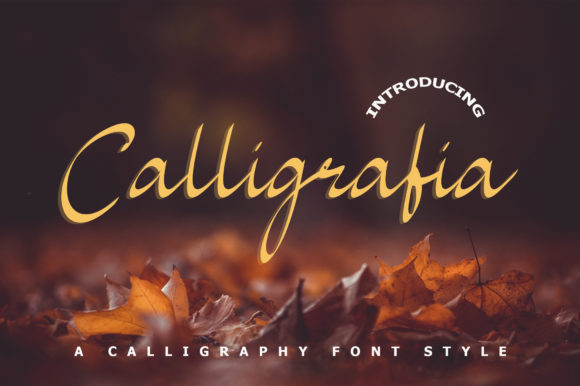 Calligrafia: A Timeless Script Font for Web Design