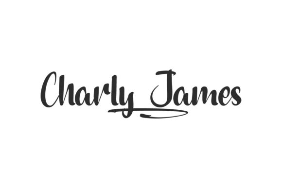 Charly James: A Handwritten Font for Editorial Design