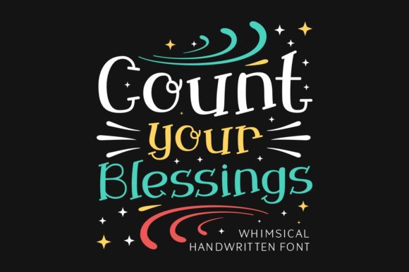 Count Your Blessings: A Handwritten Font for Branding