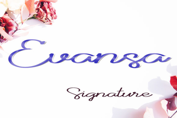 Evansa: A Handwriting Typeface for Digital Design