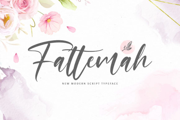Fattemah Font: A Chic Handwritten Typeface for Web Design