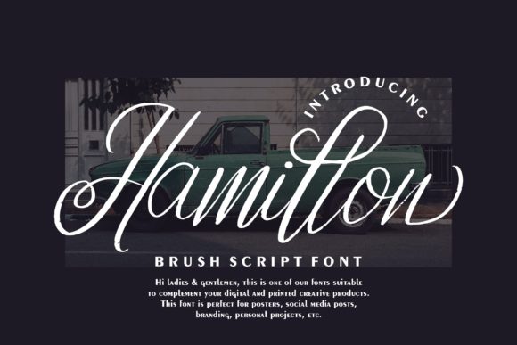 Hamillon Font: Elevate Your Campaign Visuals