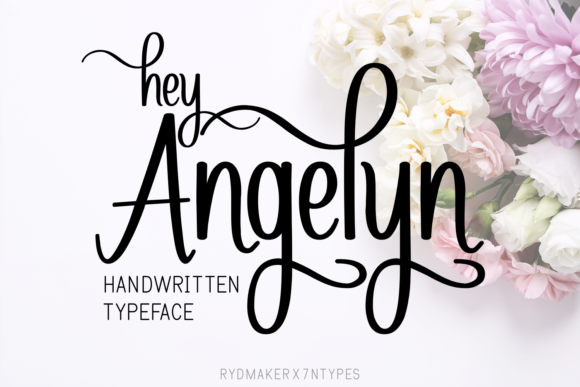 Hey Angelyn: The Script Font That Elevates Campaign Design