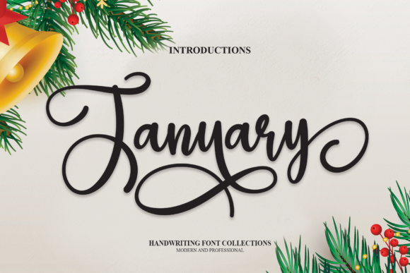 January Script Font for Small Business Branding
