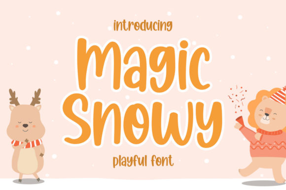 Magic Snowy: A Handwritten Font for Authentic Campaigns