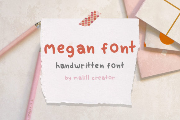 Megan Font: A Handwritten Typeface for Branding