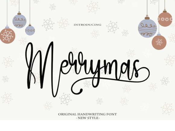 Merrymas: A Handwritten Font for Engaging Campaigns