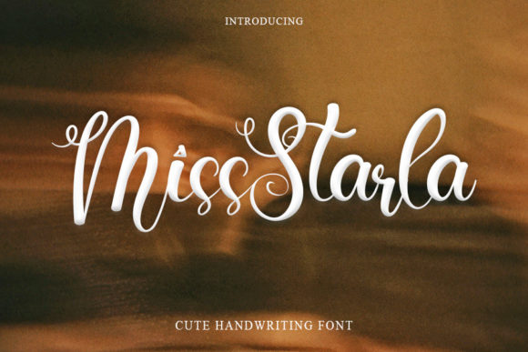 Miss Starla: A Handwritten Font for Modern Campaigns