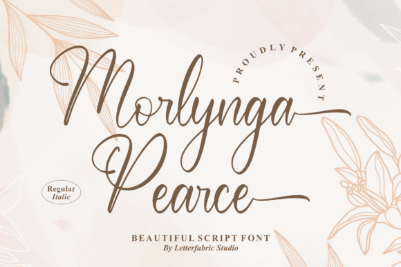 Morlynga Pearce: A Delicate Script Font for Web Design