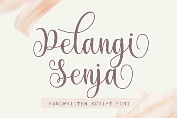 Pelangi Senja Font: Elevate Your Campaign Visuals