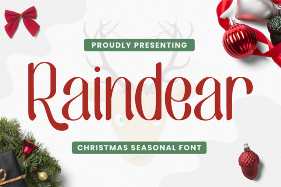 Raindear: A Handwritten Font for Small Business Branding