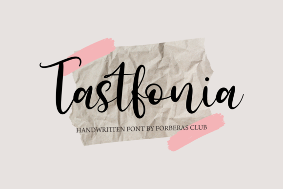Tastfonia: The Script Font for Scroll-Stopping Marketing