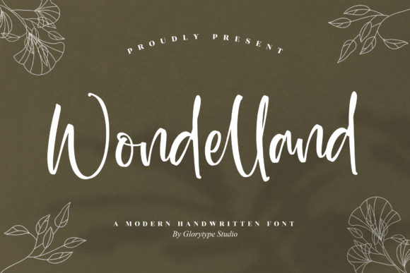 Wondelland: A Handwritten Typeface for Modern Editorial Design